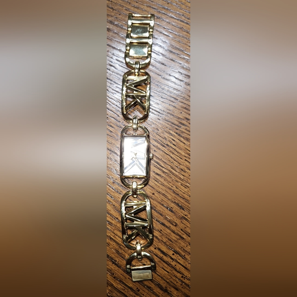 MK gold-Tone Bracelet Watch